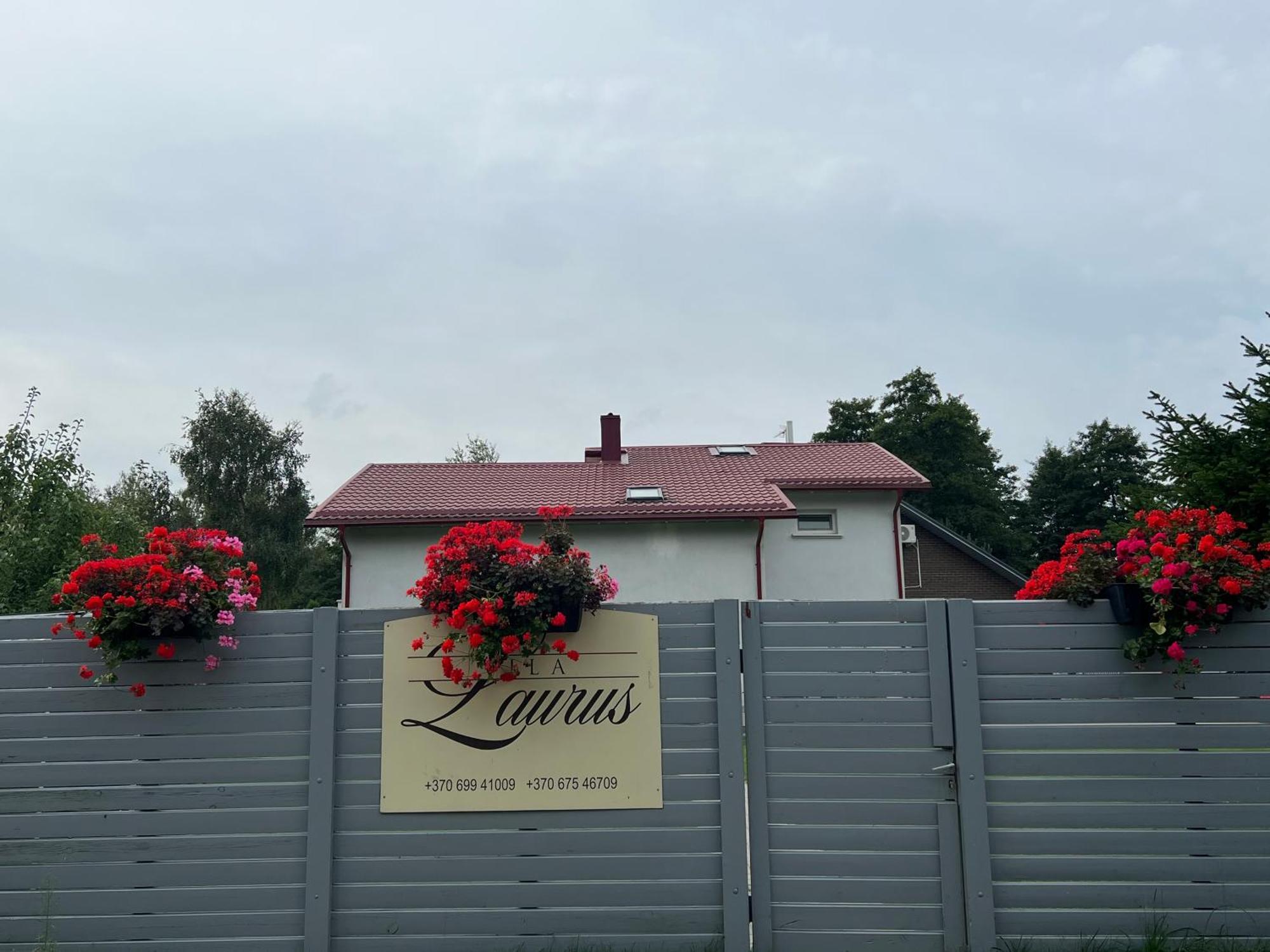 Vila Laurus Palanga Esterno foto